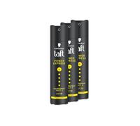 Schwarzkopf Taft Power Express Lot de 3 sprays coiffants pour tous les types de cheveux, séchage immédiat, formule végétalienne