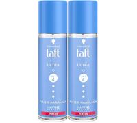 Schwarzkopf Taft - Spray coiffant pour cheveux - 200 ml - Degré de tenue 4 - Convient à tous les types de cheveux - Formule végétalienne (Lot de 2)