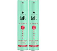 Schwarzkopf Taft Spray pour cheveux volume (250 ml), tenue 5, pour cheveux fins et clairsemés, formule végétalienne (Lot de 2)