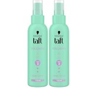 Schwarzkopf Taft Spray pour sèche-cheveux volume (150 ml), niveau de tenue 3, spray pour tous les types de cheveux, formule végétalienne* (Lot de 2)