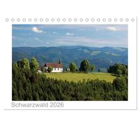 Schwarzwald 2026 (Tischkalender 2026 DIN A5 quer), CALVENDO Monatskalender: Monatskalender mit Bildern eines Jahres aus dem Schwarzwald.