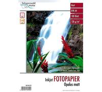 Schwarzwald Mülhe 100 feuilles papier photo double face mat A4 "Opalus Matt" - 130 G
