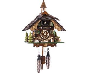 Schwarzwald-Palast Pendule à Coucou Mouvement Quartz Style Chalet 32cm by Cuckoo-Palace