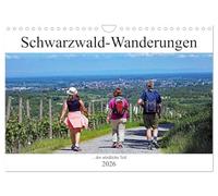 Schwarzwald-Wanderungen (Wandkalender 2026 DIN A4 quer), CALVENDO Monatskalender: Erholsame Wanderungen durch den faszinierenden Schwarzwald