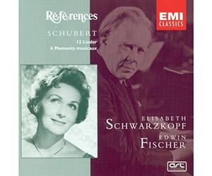 Schwazkopf, Elisabeth - 12 Lieder / 6 Moments musicaux pour piano, op.94 D.780