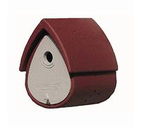 Schwegler 00155/9 Nichoir à mésanges 1 Mr 27 x 19 x 23, Rouge/Gris