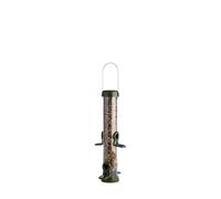 SCHWEGLER-Mangeoire à graines silo ring pull click coloris vert - 1 L