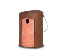 SCHWEGLER-Nichoir pour mésanges bleues ou mésanges noires en béton de bois coloris marron Schwegler - diamètre 26 mm