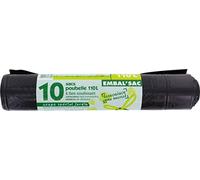 SCHWEITZER Sac Poubelle Lien Coulissant 110 L x 10