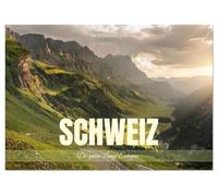 Schweiz - Die grüne Lunge Europas (Tischkalender 2026 DIN A5 quer), CALVENDO Monatskalender: Wo Grün herrscht