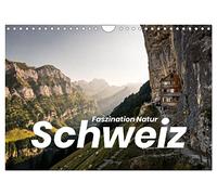 Schweiz - Faszination Natur (Wandkalender 2026 DIN A4 quer), CALVENDO Monatskalender: Einzigartige Aufnahmen der Schweiz.