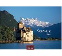 Schweiz Kalender 2026 - Wandkalender | Fotokalender Alpenländer 24x35cm - . mit den schönsten Orten der Schweiz