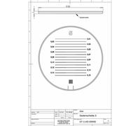 Schweizer Echelle 5 pour loupe de mesure Tech-Line