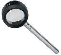 SCHWEIZER Loupe à main Tech-Line agrandissement 10x D. de lentille 28 mm
