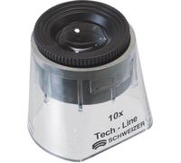 SCHWEIZER Loupe à pied Tech-Line agrandissement 10x VARIO D. de lentille 22,8 mm