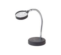 SCHWEIZER Loupe de lecture pied Tech-Line agrandissement 2x/4x D. de lentille...