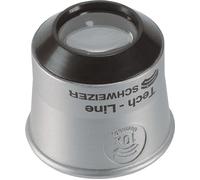 SCHWEIZER Loupe d'horloger Tech-Line agrandissement 8x D. de lentille 22,8 mm