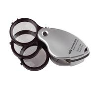SCHWEIZER Loupe pliable Tech-Line agrandissement 3x+3x+3x=9x ( 4000851731 )