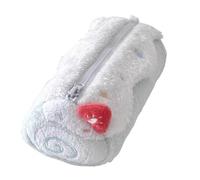 Schweizer Roll Federmäppchen - 19.5cm Plüsch Velvet Stiftetasche | Niedlicher Kuchen Design Organizer, Großes Fassungsvermögen Für Schulbedarf, Cosmetik Und Kleinteile, Vert, se beskrivning, Fermeture