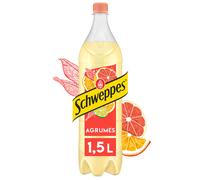 Schweppes Agrum' aux saveurs de 4 agrumes – 1,5 L