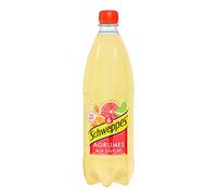 Schweppes Agrumes – Boisson gazeuse – Sans colorant, sans arôme artificiel – 1 L