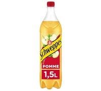 SCHWEPPES Boisson gazeuse à la pomme 1,5 L