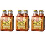Schweppes Boisson gazeuse au gingembre, 3 bouteilles de 18 cl chacune