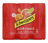 Soda aux Agrumes SCHWEPPES 6 x 330 ml