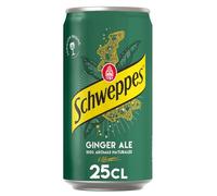 Schweppes Ginger Ale Bebida Refrescante - 250 ml PACK 24unid