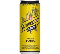 Schweppes Light 0%, Boisson Gazeuse Rafraîchissante Aux Extraits D'Écorces De Quinquina Et D'Oranges Amères 33cl