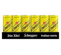 SCHWEPPES Original Soda Indian Tonic pack 24 x 33 cl