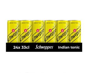 SCHWEPPES Original Soda Indian Tonic pack 24 x 33 cl