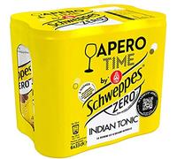 Schweppes Schweppes zero indian tonic - Le pack de 6x33cl