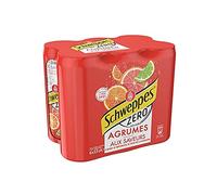 SCHWEPPES - Zero Agrum Slim 6X33Cl - L'unité - Livraison Offerte