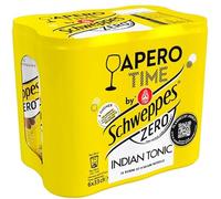 SCHWEPPES - Zéro Indian Tonic Boite Slim 6X33Cl - L'unité