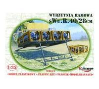 Schwere Wurfrahmen 40/28 Cm - 1:35e - Mirage Hobby G