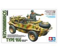 SCHWIMMWAGEN TYPE 166 WIDE WHEEL VERSION - TAMIYA 1/35 PLASTIC KIT