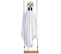 Schwingender Geist mit Licht, 150 cm, gruselige Halloween-Dekoration