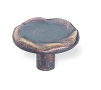 SCHWINN 22726 bouton bouton de meuble en zamak aspect étain vieilli 36 mm