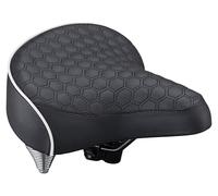 Schwinn Saddle Selle de vélo Adulte-Unisexe, Cruiser/Matelassé Noir, Comfort Bike Seat