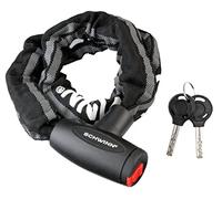 Schwinn SW78854-3 Chaîne antivol réfléchissante haute sécurité pour vélo Noir 3 pieds 8 mm