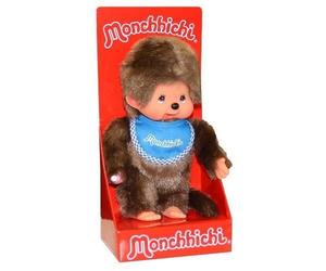 Schylling Monchhichi Boy - Blue Bib