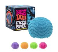 Schylling NeeDoh Fuzz Ball Wonder Waves Jouet sensoriel avec Une Texture Velours et Un Nuage Doux - Motif ondulé Que Vous Pouvez Voir et Sentir - À partir de 3 Ans - La Couleur Peut Varier