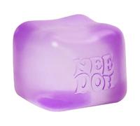 Schylling NeeDoh Nice Cube - Jouet sensoriel à presser avec écrasement super solide - Cube de 5,7 cm (violet)