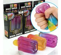 Schylling Needoh popsicle blind box Cube Sensory Stress Relief Squishy Cube Anti-Anxiety Squeeze Object for birthday gift toy random 1pcs