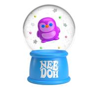 Schylling NeeDoh Squishmas Squish N' Snow Globes - Jouet à presser de Noël - Couleurs assorties - Pour enfants de 3 à adultes (1 pièce)