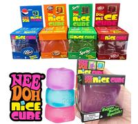 Schylling Nice Cube, cube sensoriel anti-stress, jouet de bureau pour la concentration, puzzle surprise, cadeaux pour adultes et enfants A