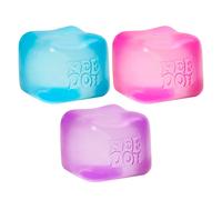 Schylling - Jolie Boule de Stress Cube Nee Doh - Jouets sensoriels, Jouets à Agitation Needoh, anxiété et soulagement du Stress, balles sensorielles, matériau de pâte Non Toxique