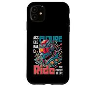 Sci-FI Accelerate Future Ride Circuit of Life Coque pour iPhone 11