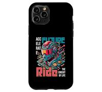Sci-FI Accelerate Future Ride Circuit of Life Coque pour iPhone 11 Pro